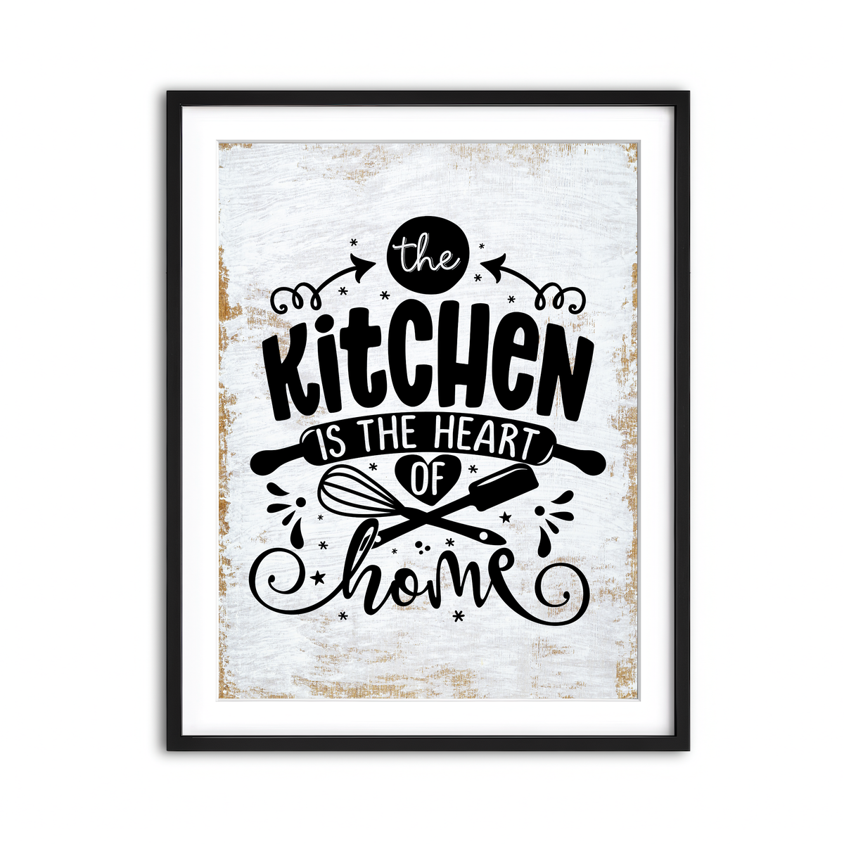 Framed Print 3x4 Black