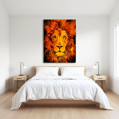 AUTO-MOCKUP ROOM | The lion