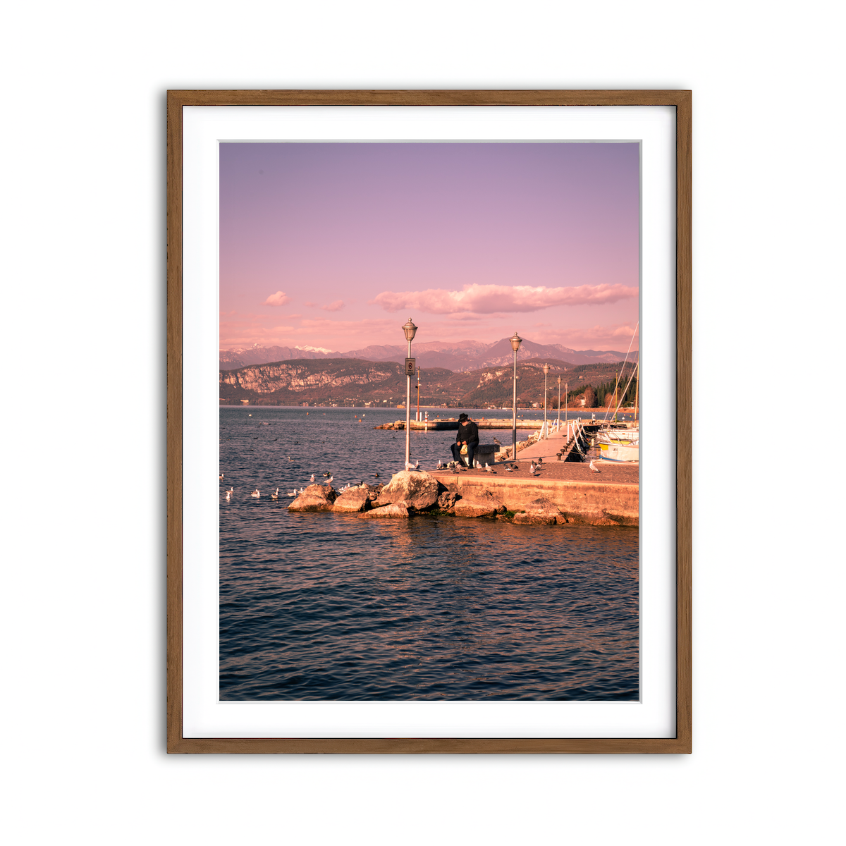 Framed Print 3x4 Walnut