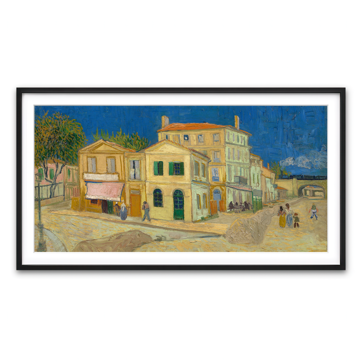 Framed Print 2x1 Black