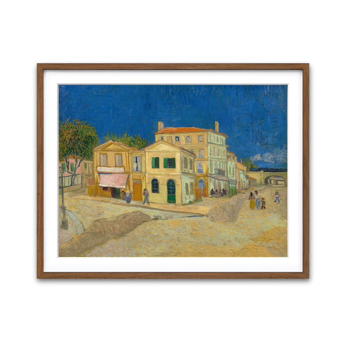 Framed Print 4x3 Walnut