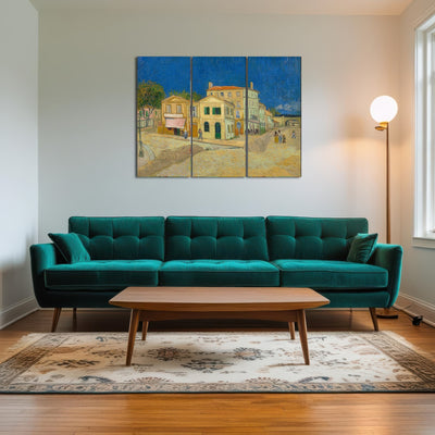 AUTO-MOCKUP ROOM | The yellow house