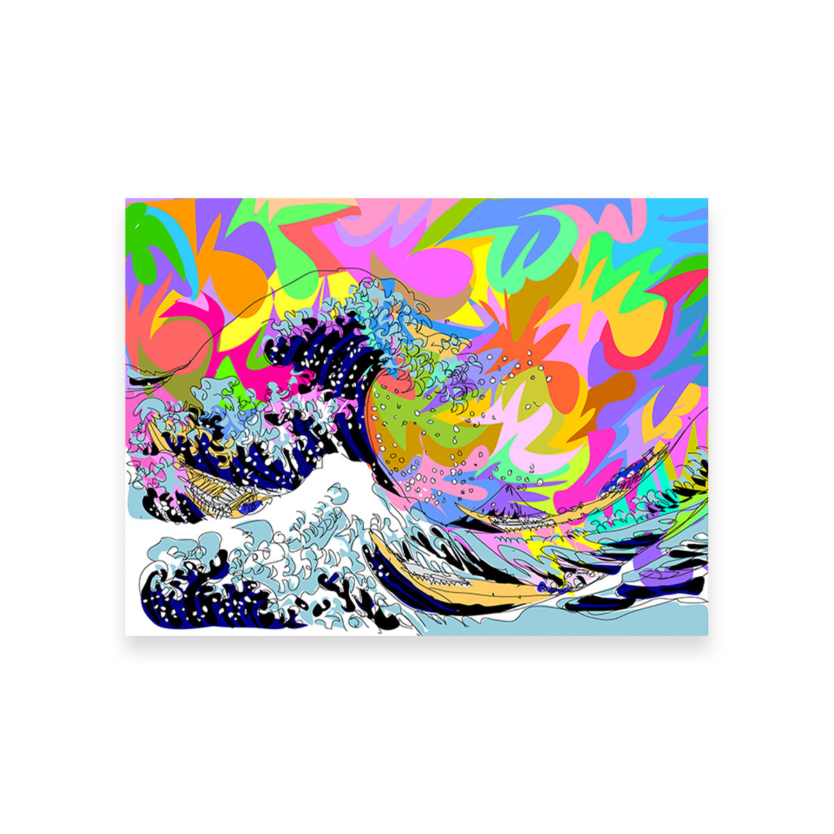 The Great Wave Wall Art