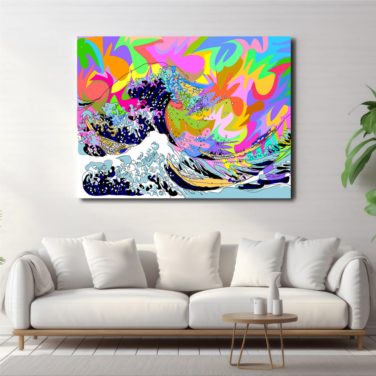 The Great Wave Wall Art
