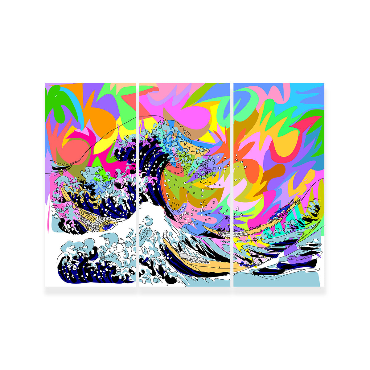 The Great Wave Wall Art