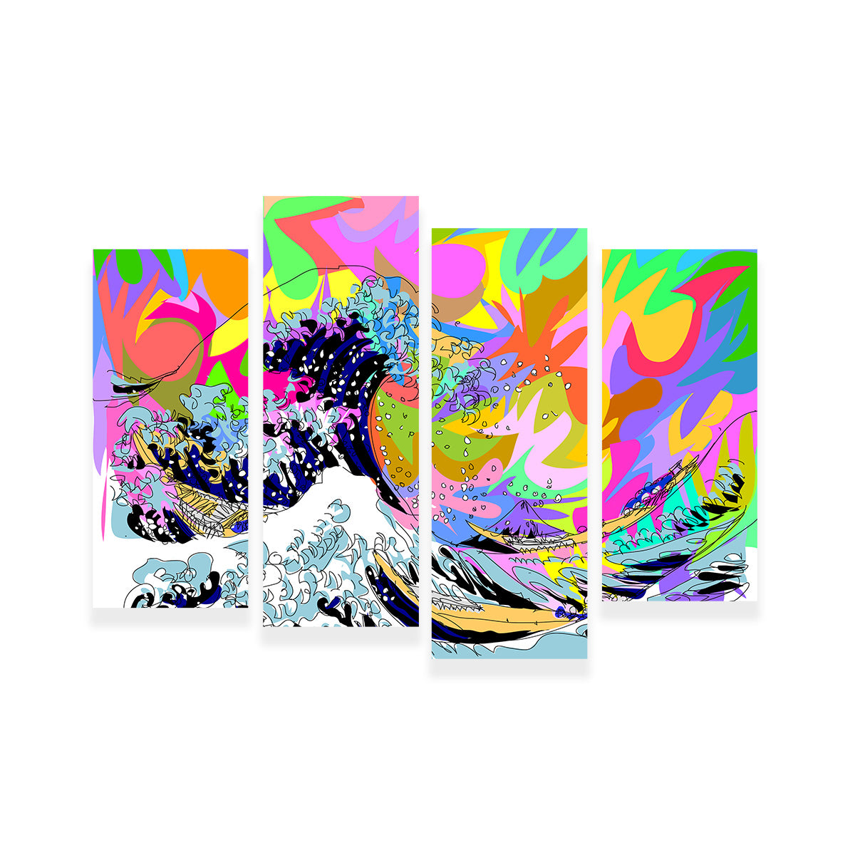 The Great Wave Wall Art