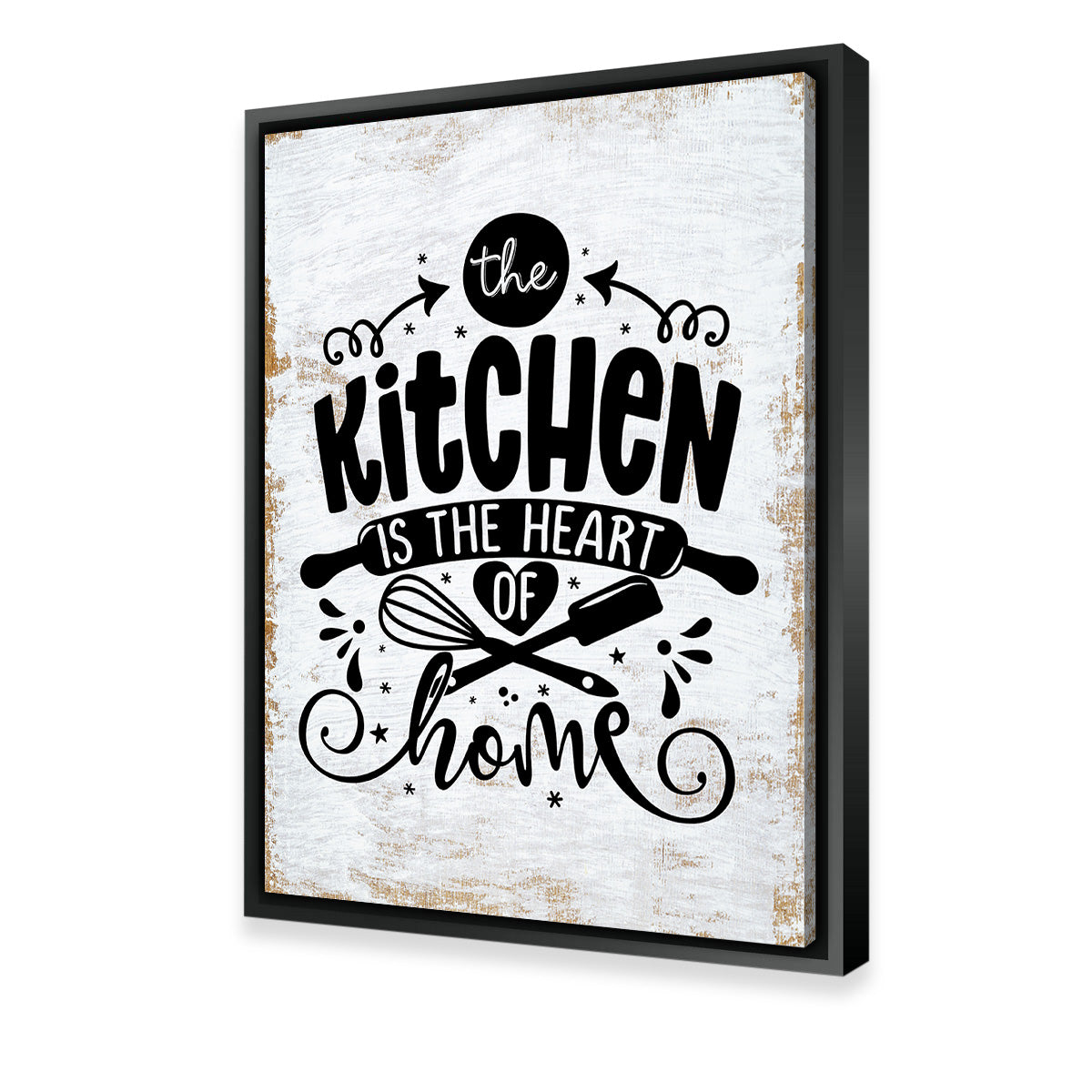 The Kitchen Is the Heart of the Home Wall Art
