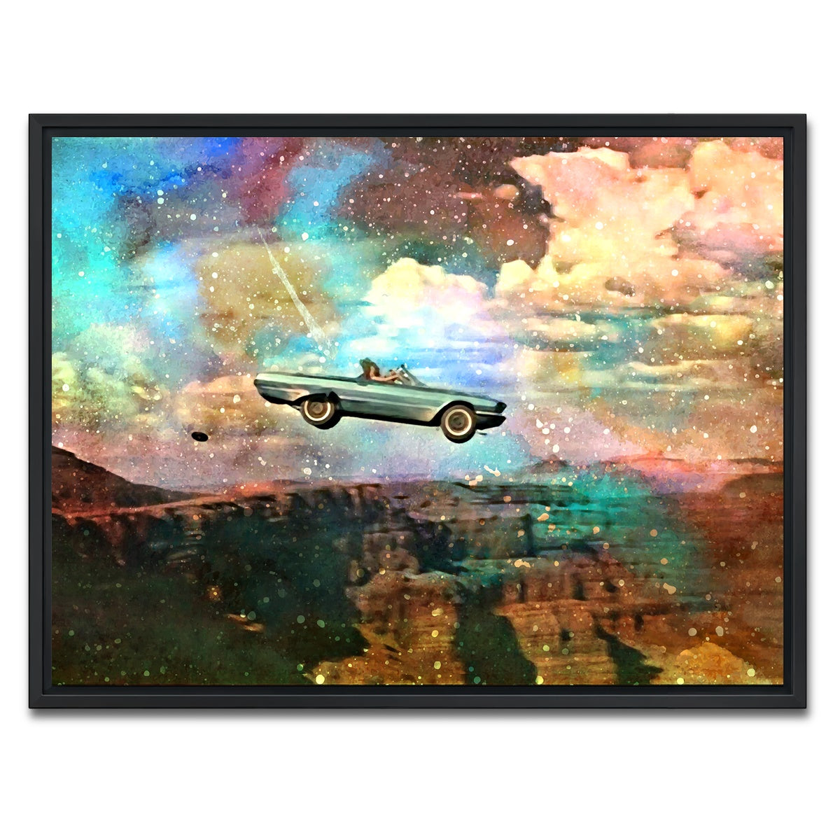 AUTO-MOCKUP WHITE | Thelma & Louise | 1 Piece | Black Framed Canvas | group=4x3