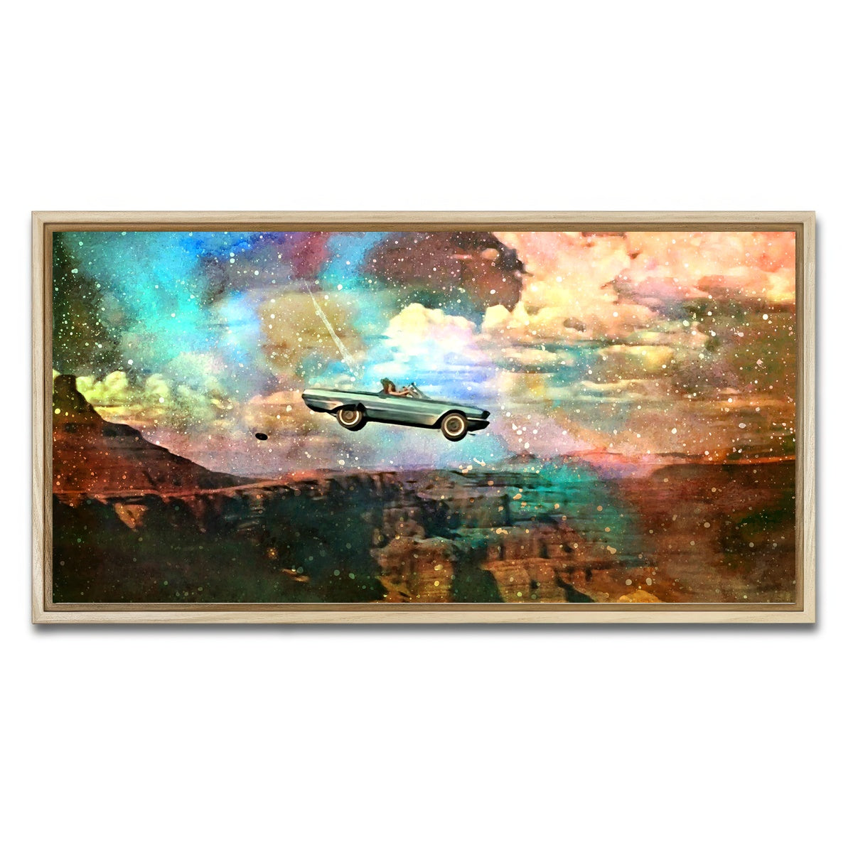 AUTO-MOCKUP WHITE | Thelma & Louise | 1 Piece | Natural Framed Canvas | group=2x1