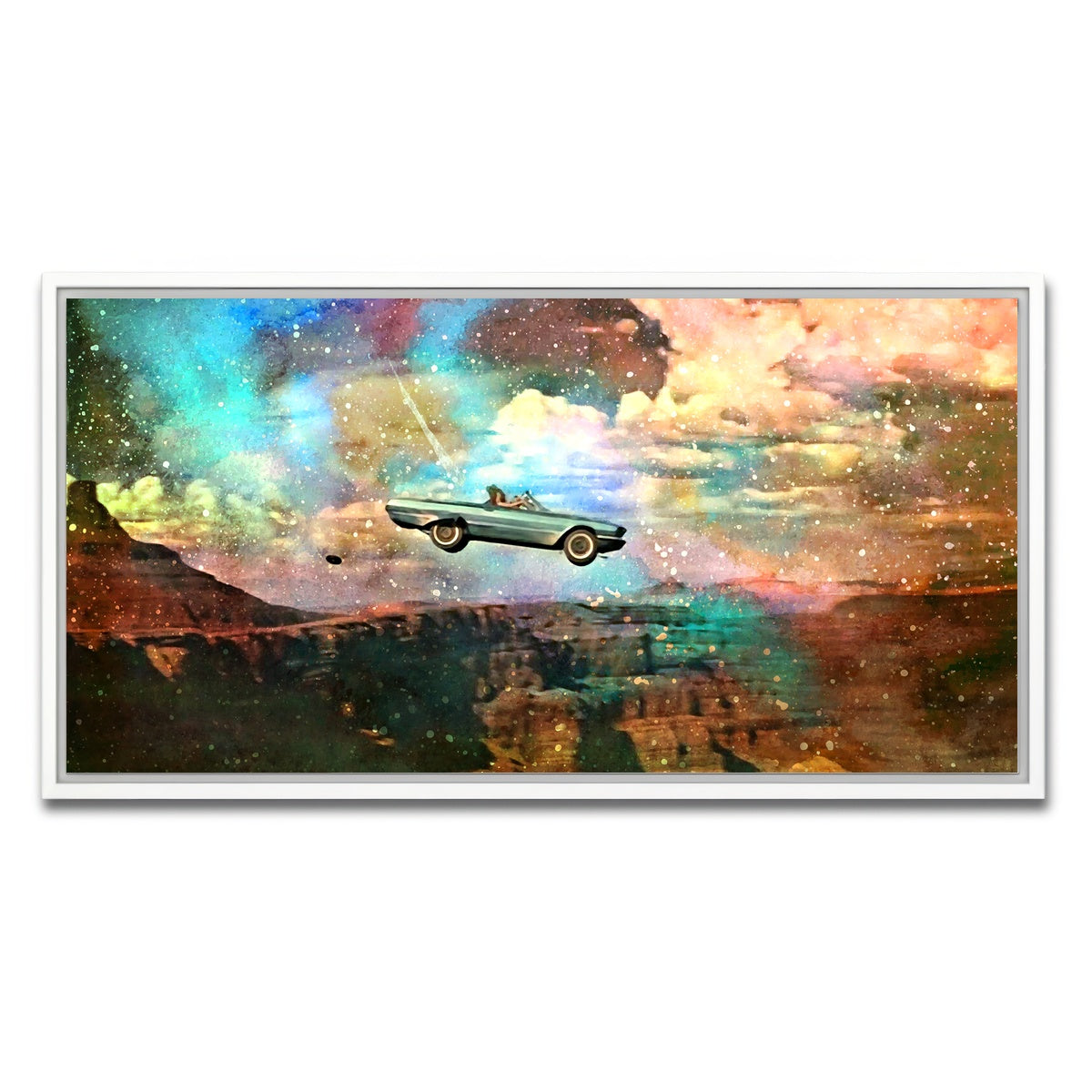 AUTO-MOCKUP WHITE | Thelma & Louise | 1 Piece | White Framed Canvas | group=2x1