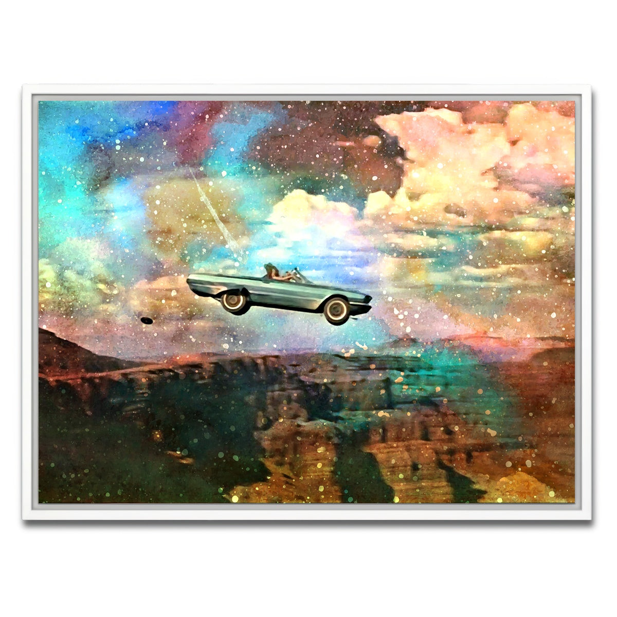 AUTO-MOCKUP WHITE | Thelma & Louise | 1 Piece | White Framed Canvas | group=4x3