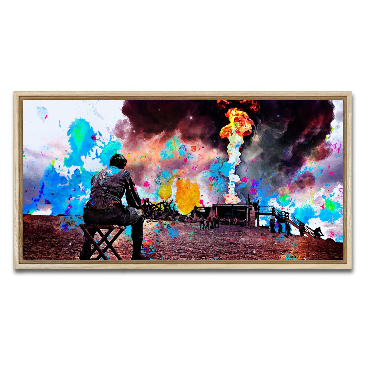 AUTO-MOCKUP WHITE | There Will Be Blood | 1 Piece | Natural Framed Canvas | group=2x1