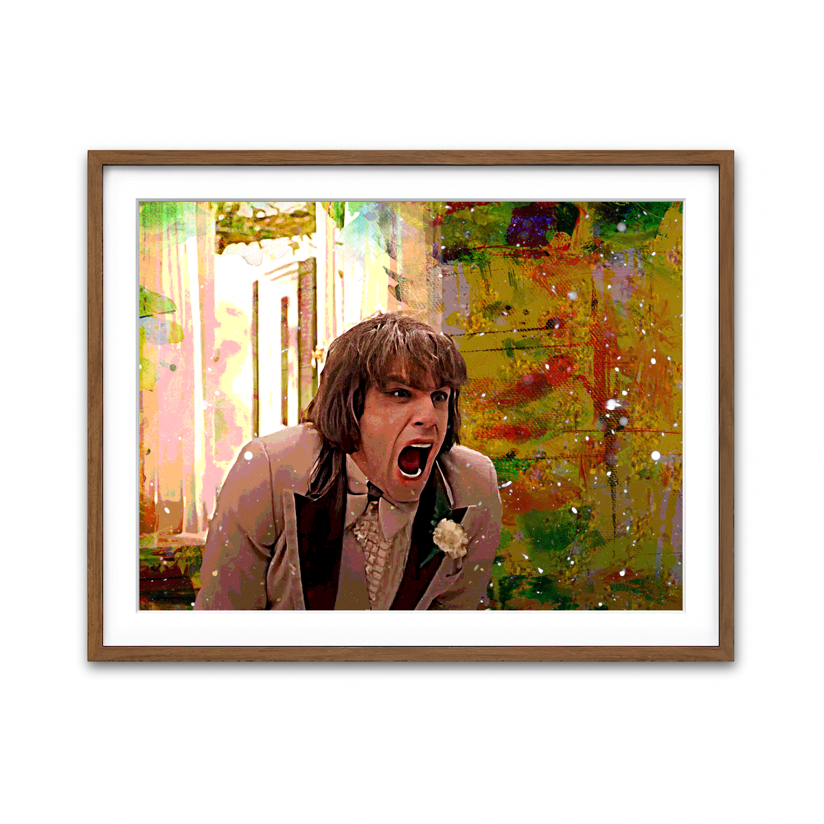 Framed Print 4x3 Walnut