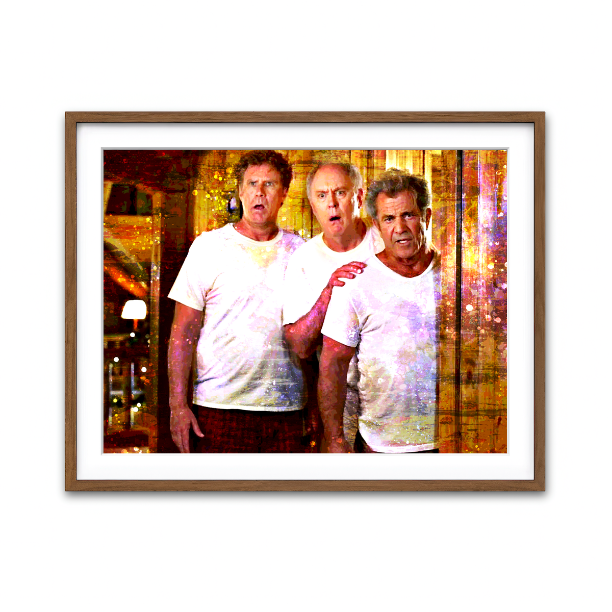 Framed Print 4x3 Walnut