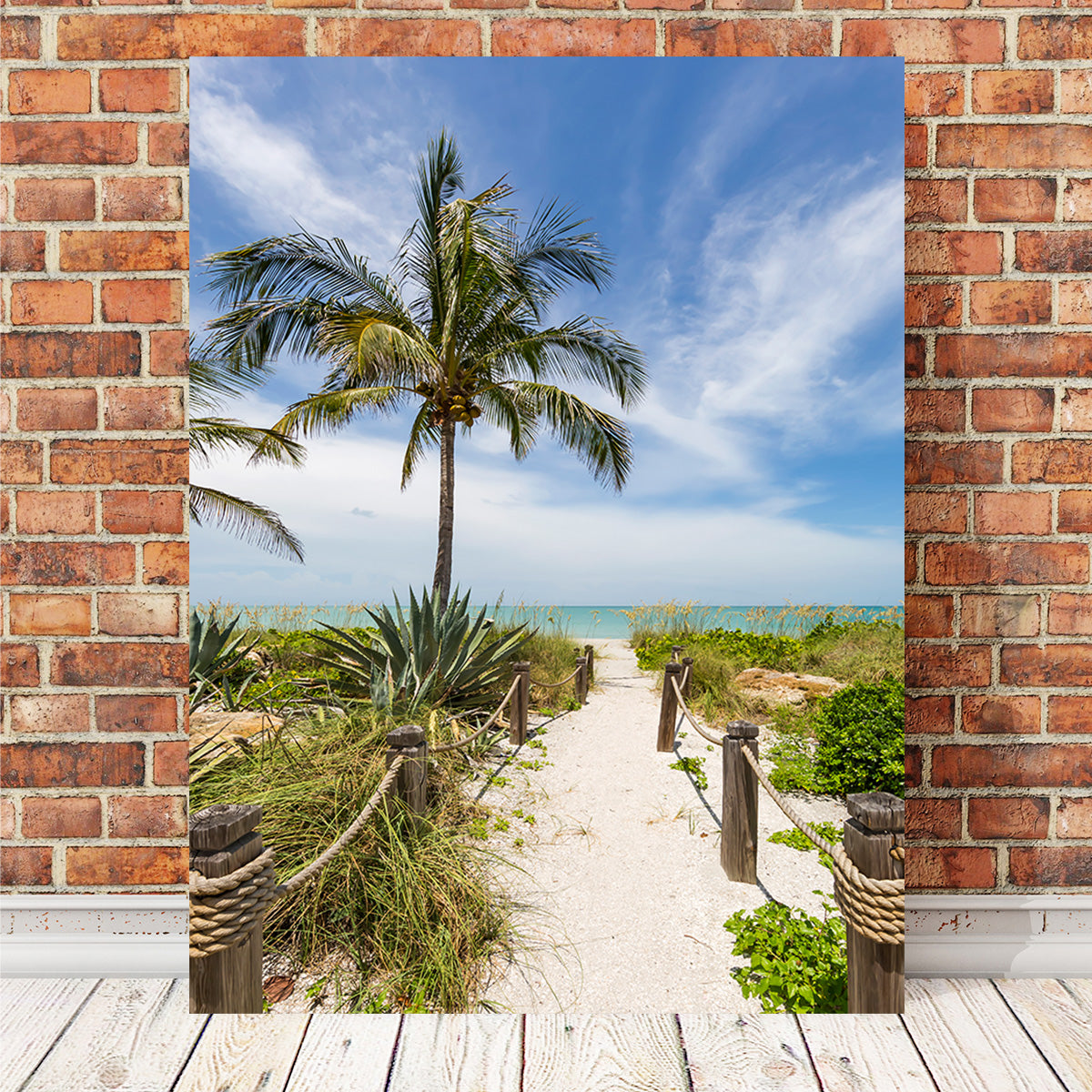 The Sandy Path to the Beach Wall Art