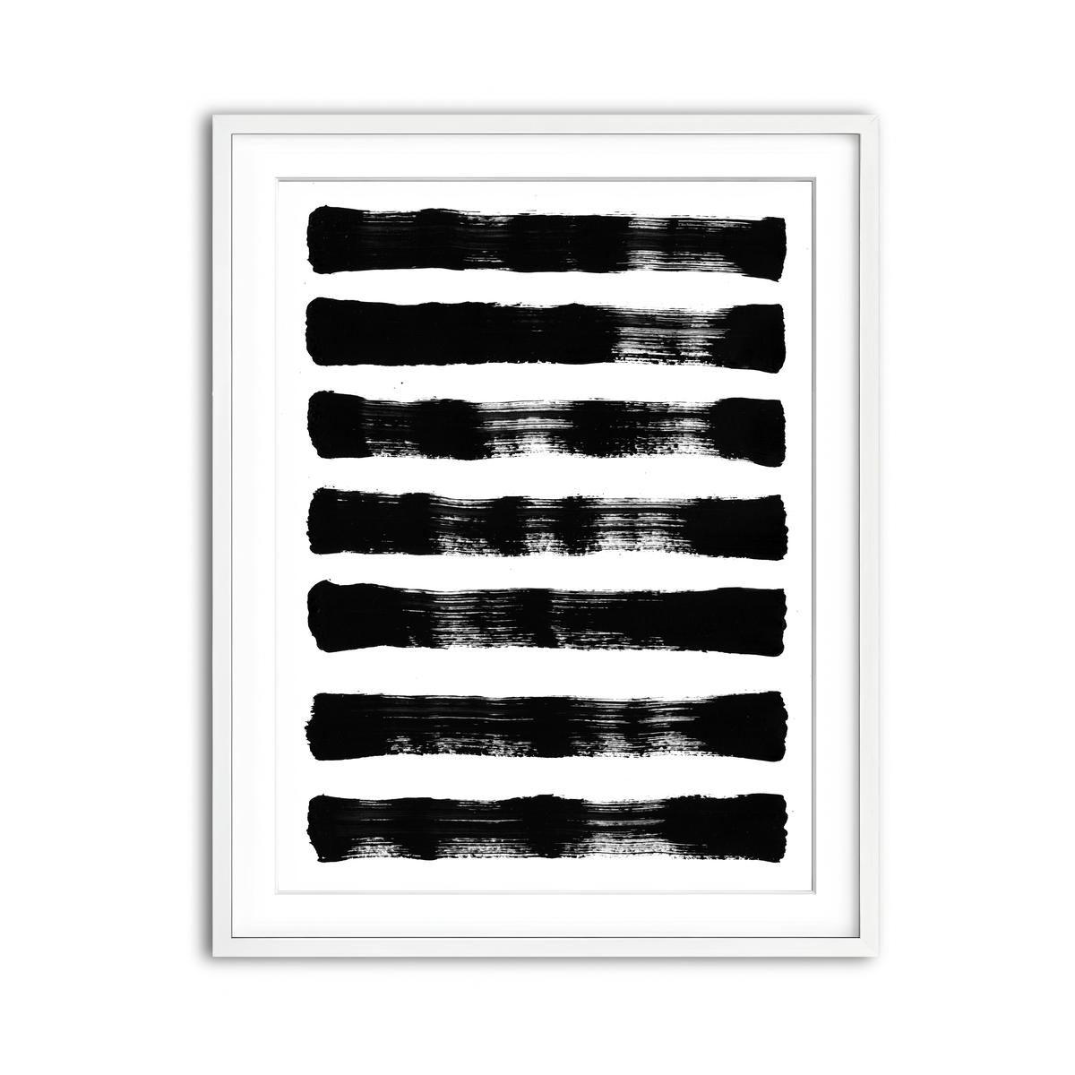 Framed Print 3x4 White