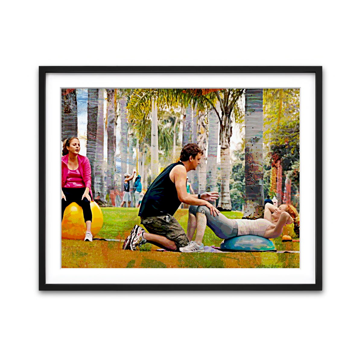 Framed Print 4x3 Black