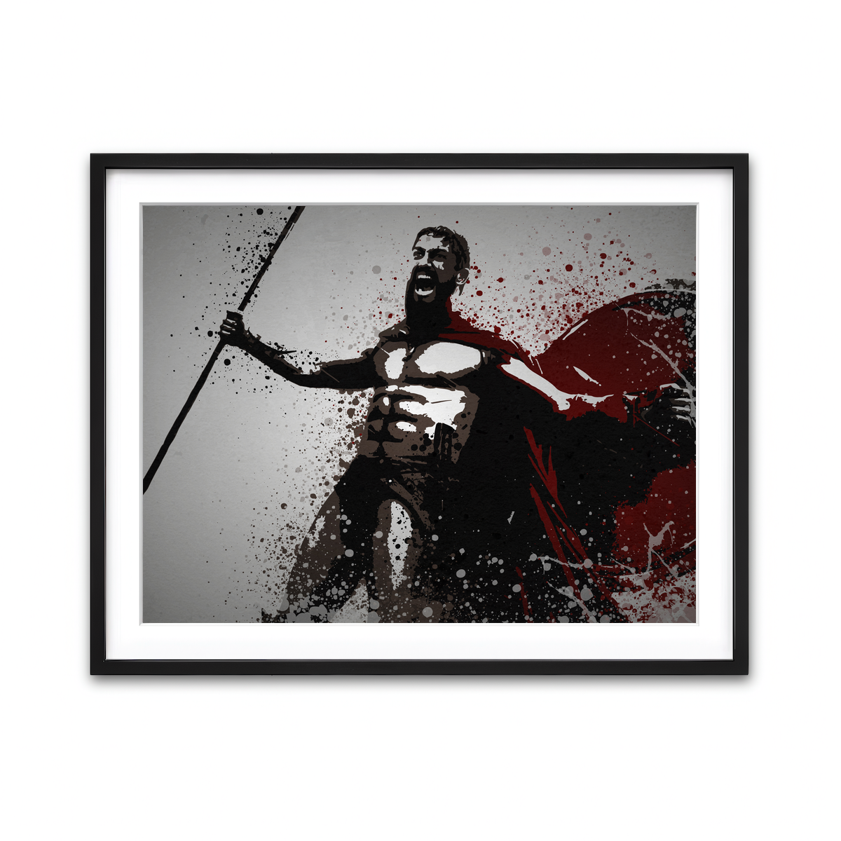 Framed Print 4x3 Black