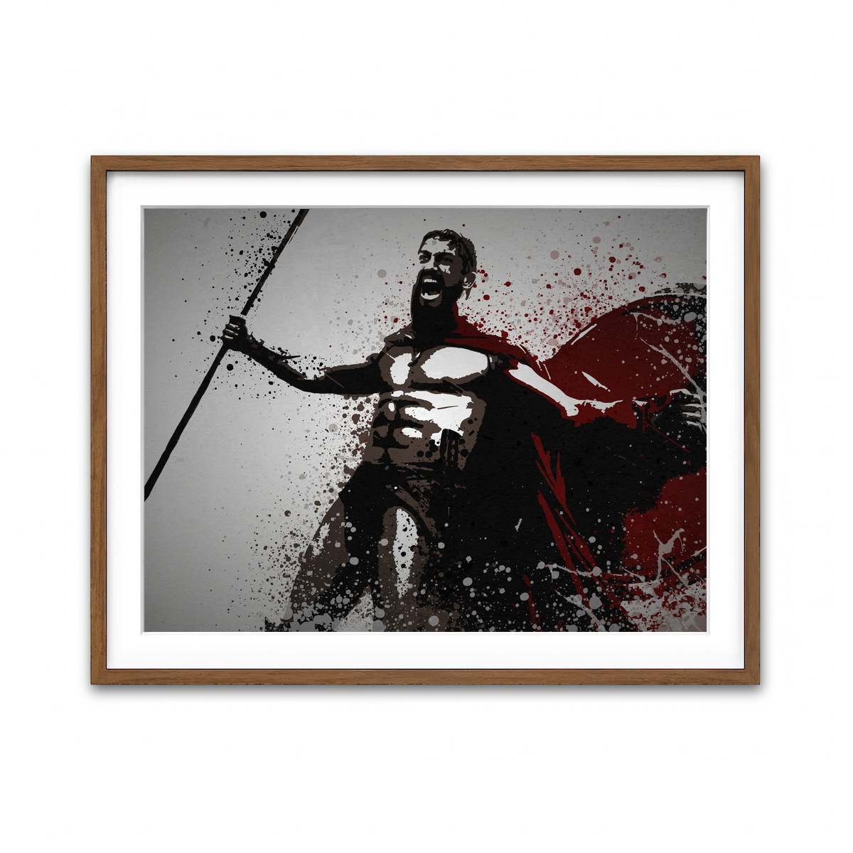 Framed Print 4x3 Walnut