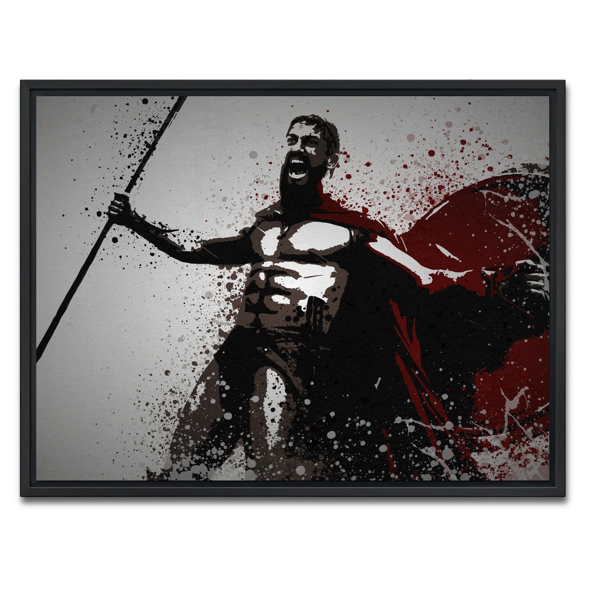 AUTO-MOCKUP WHITE | This is Sparta | 1 Piece | Black Framed Canvas | group=4x3
