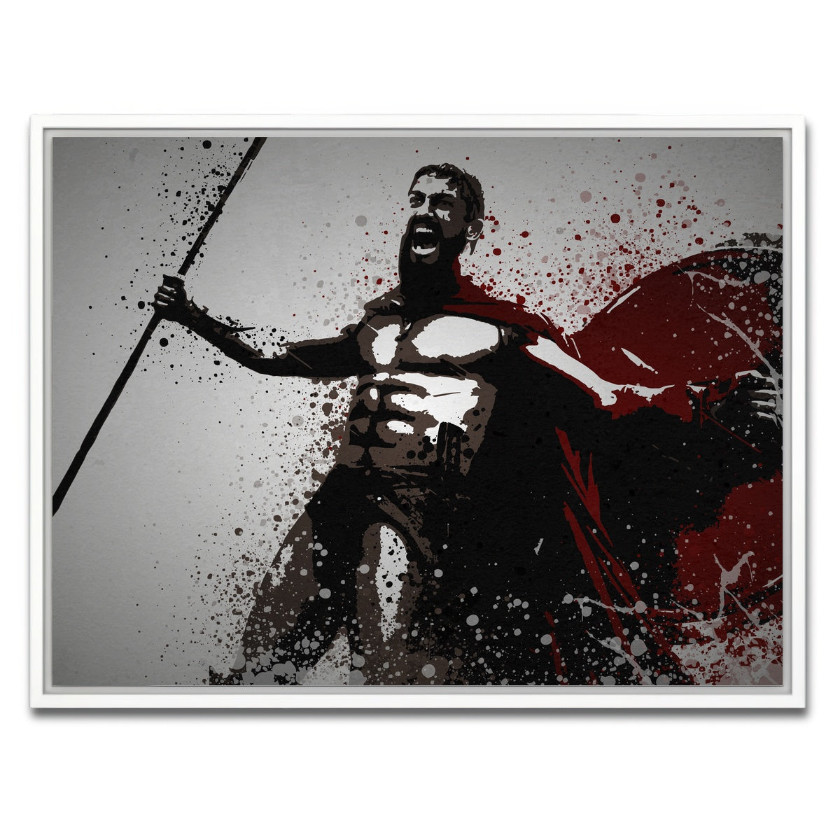 AUTO-MOCKUP WHITE | This is Sparta | 1 Piece | White Framed Canvas | group=4x3