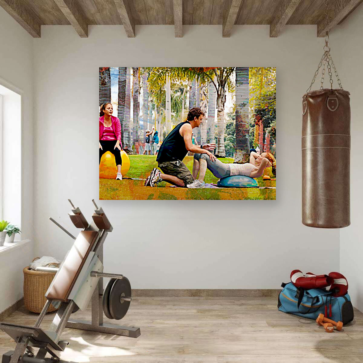 This Is 40 Workout Wall Art