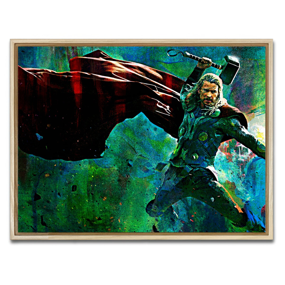 AUTO-MOCKUP WHITE | Thor & Hammer | 1 Piece | Natural Framed Canvas | group=4x3
