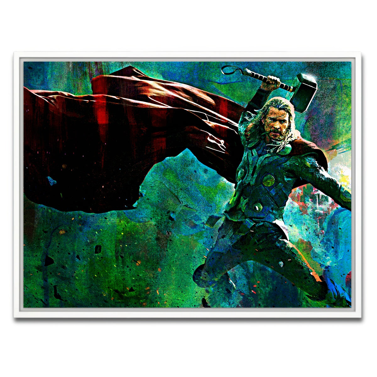 AUTO-MOCKUP WHITE | Thor & Hammer | 1 Piece | White Framed Canvas | group=4x3