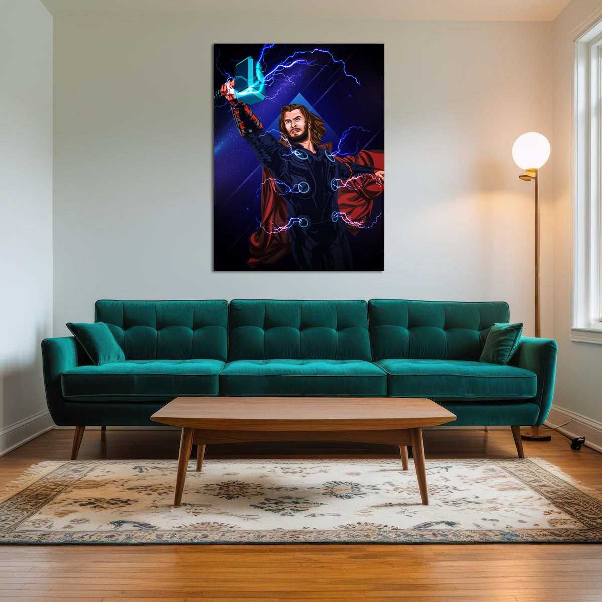 AUTO-MOCKUP ROOM | Thor With Hammer