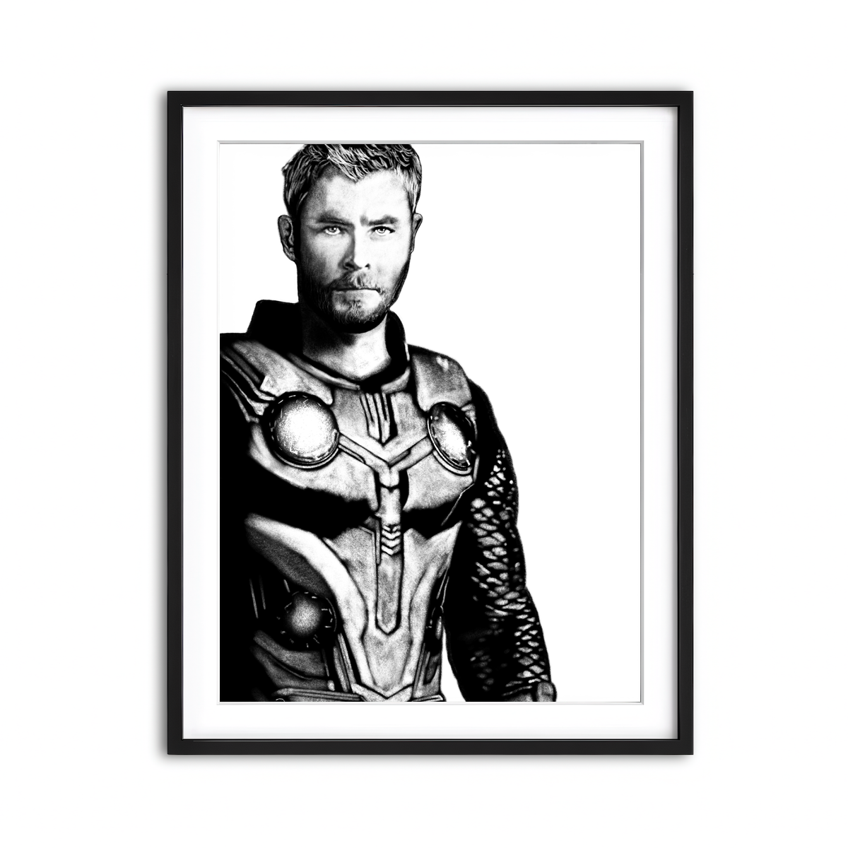 Framed Print 3x4 Black