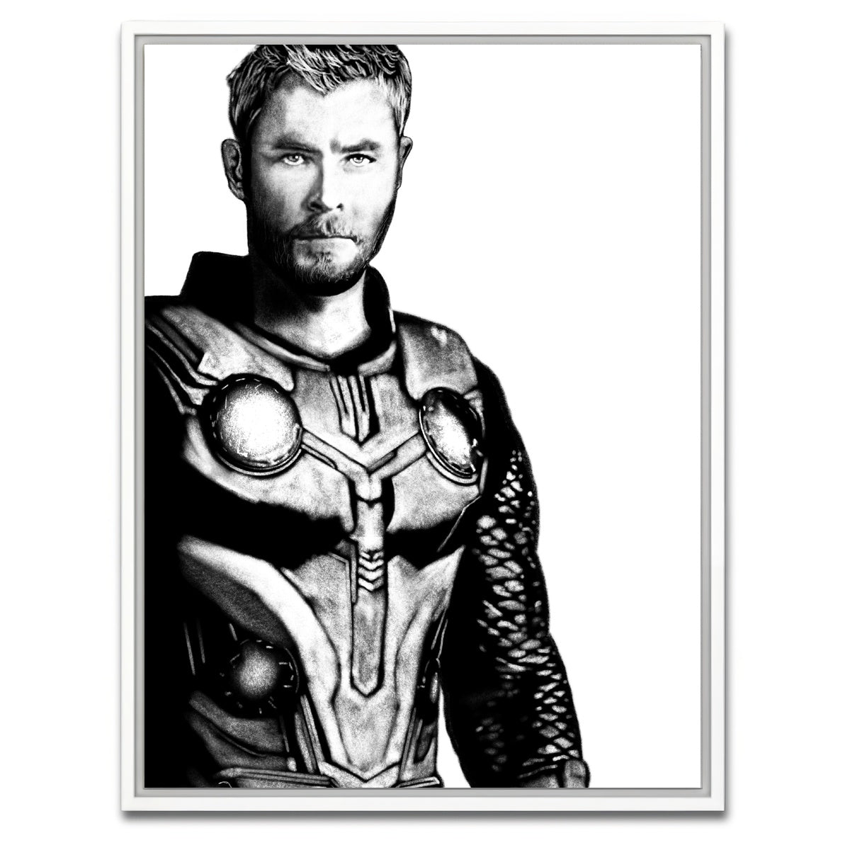 AUTO-MOCKUP WHITE | Thor | 1 Piece | White Framed Canvas | group=3x4