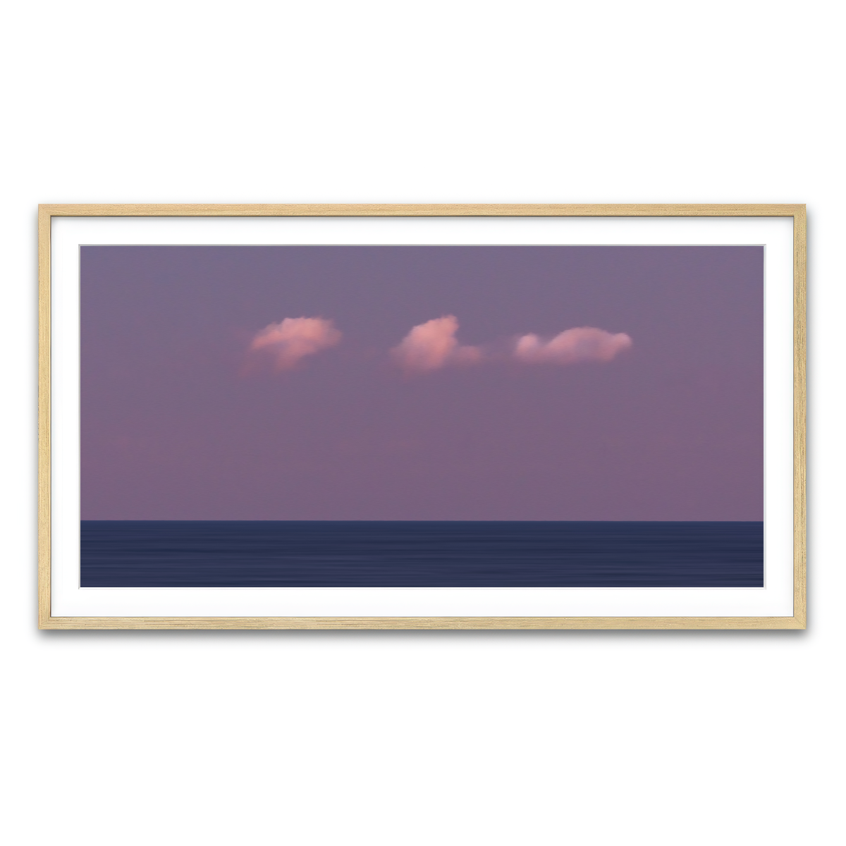 Framed Print 2x1 Natural