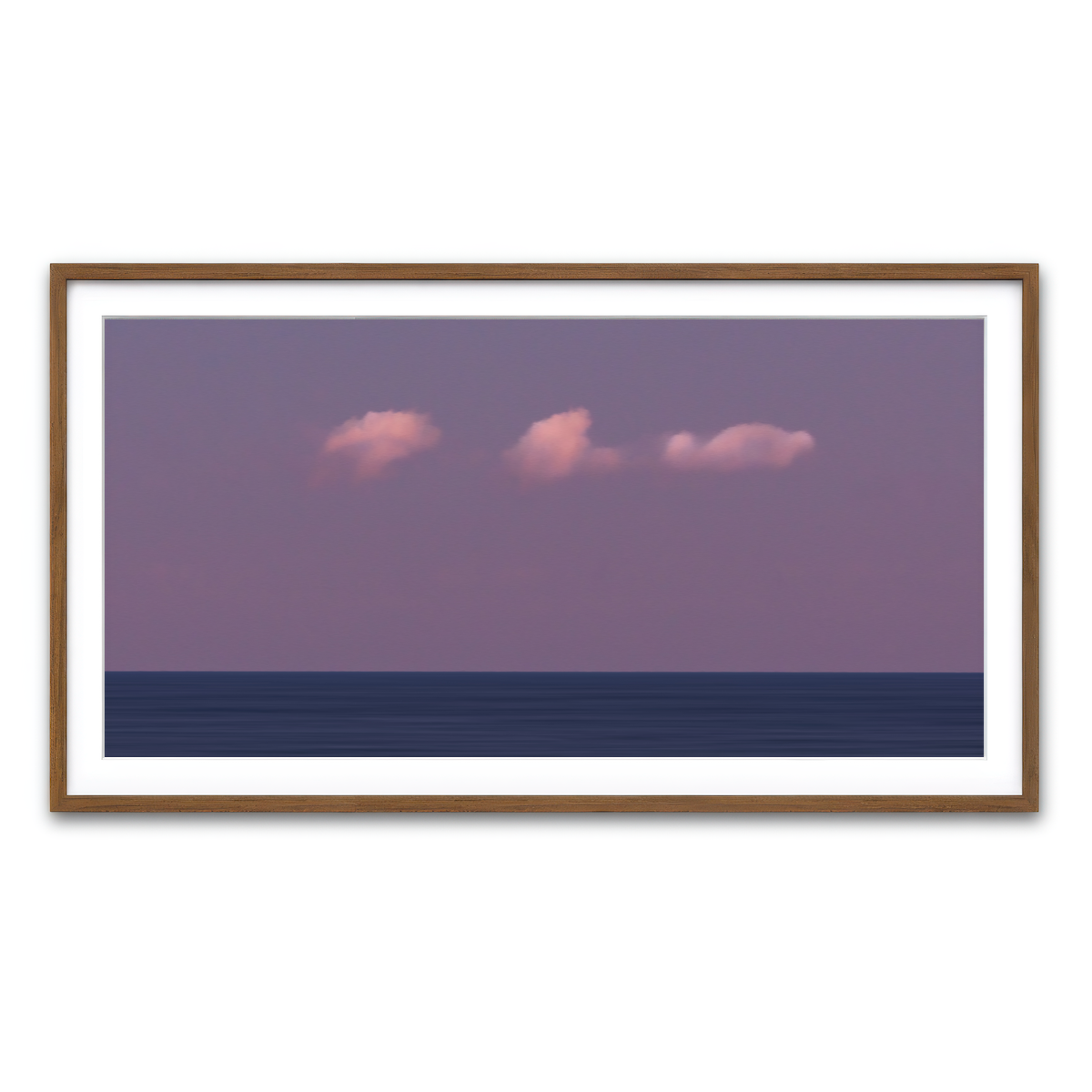 Framed Print 2x1 Walnut