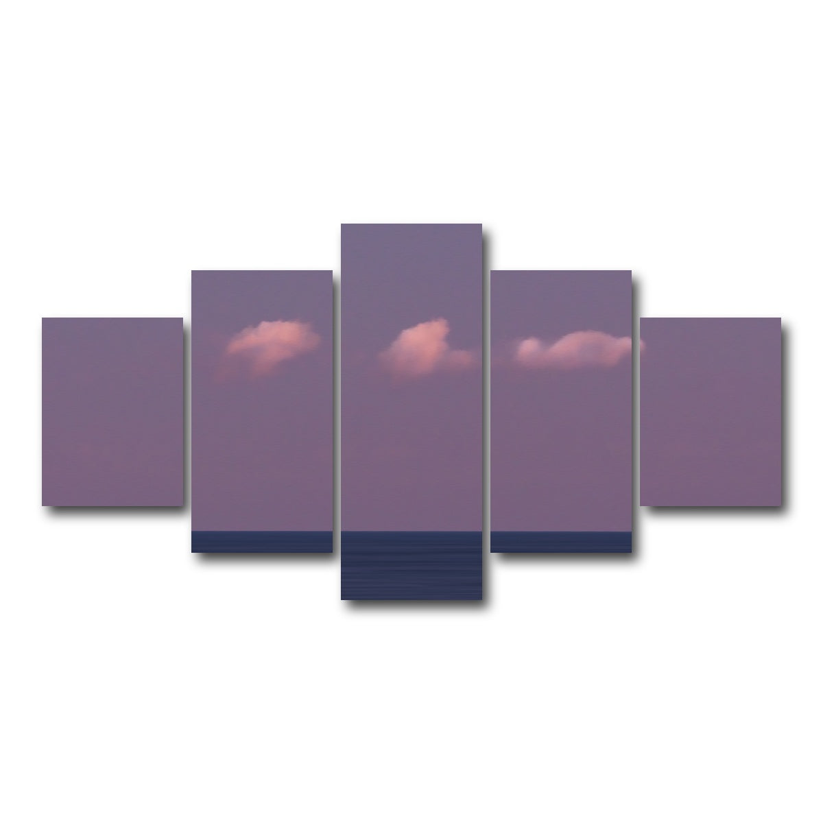 AUTO-MOCKUP WHITE | Three-Ships | 5 Piece | Gallery Wrap Canvas | group=5_short