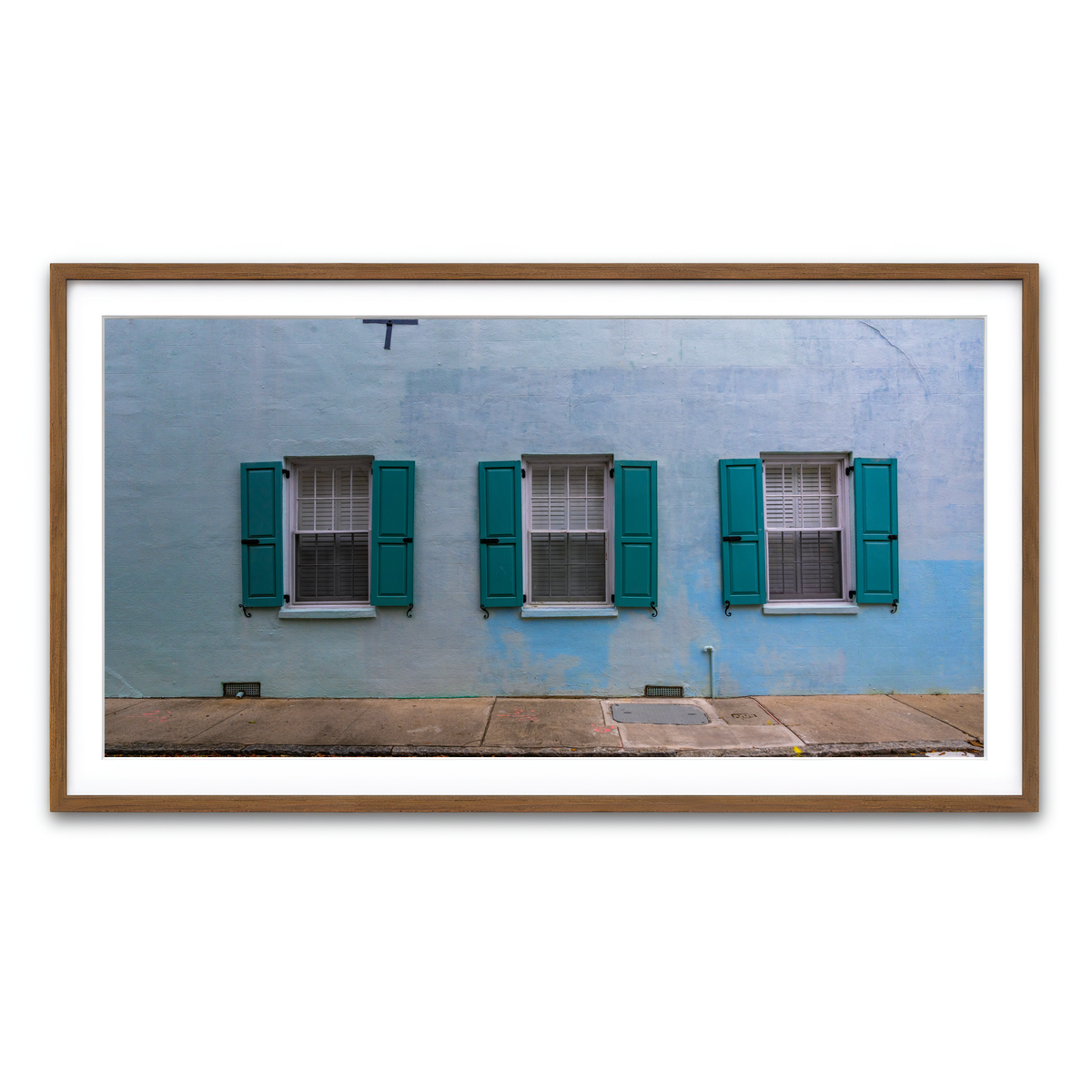 Framed Print 2x1 Walnut