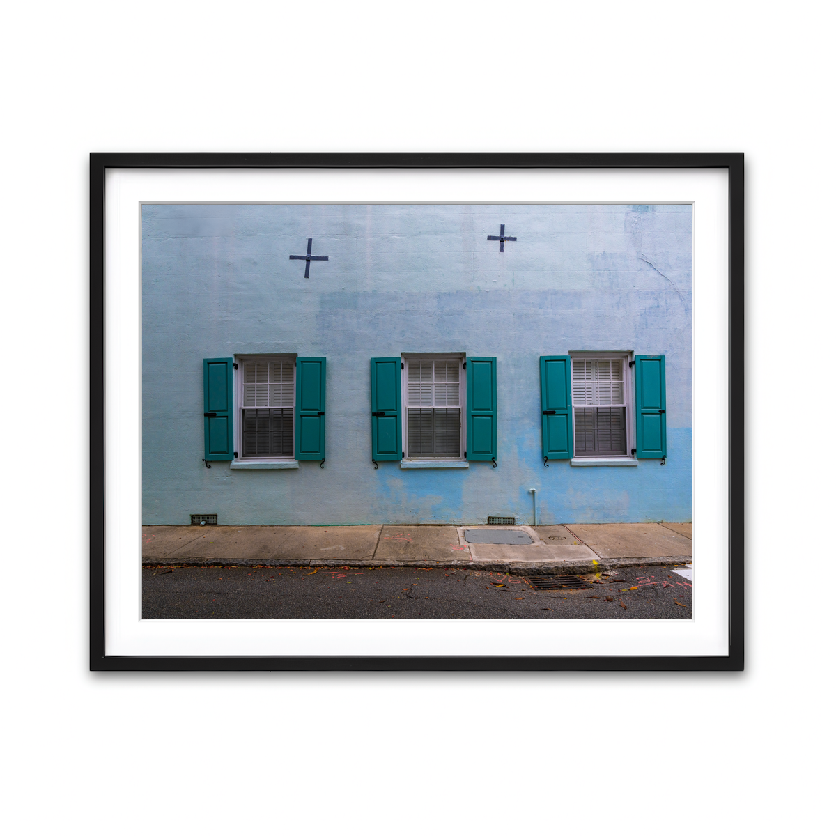 Framed Print 4x3 Black