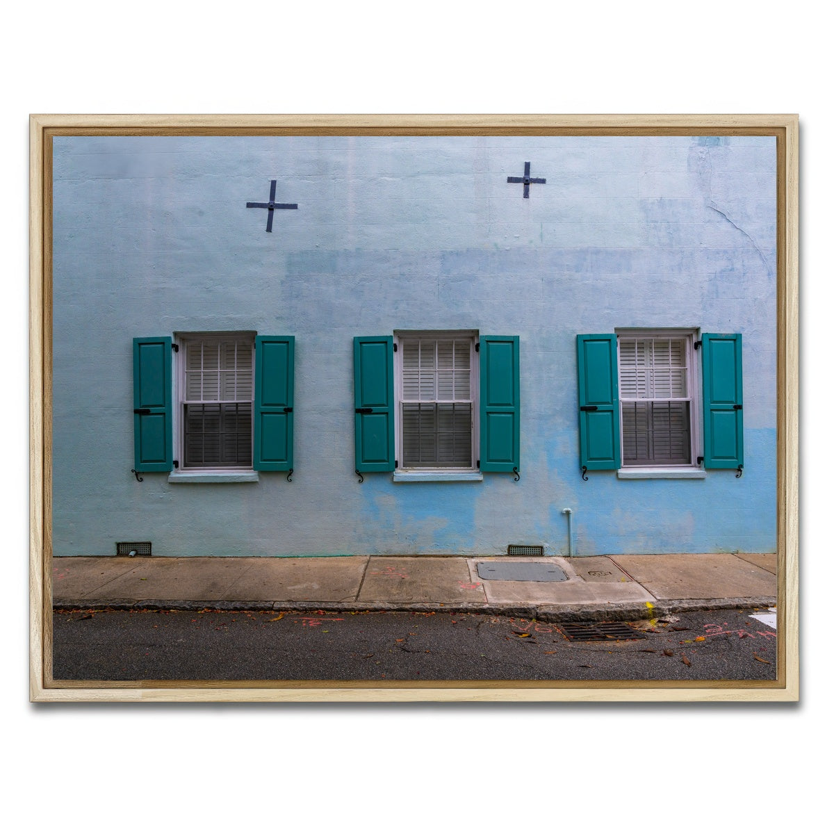 AUTO-MOCKUP WHITE | Three Across | 1 Piece | Natural Framed Canvas | group=4x3