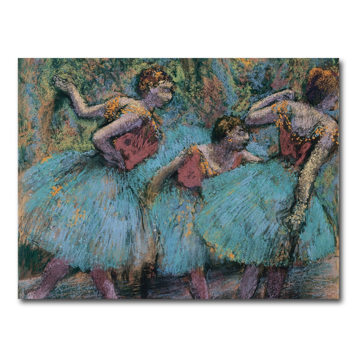 AUTO-MOCKUP WHITE | Three Dancers | 1 Piece | Gallery Wrap Canvas | group=4x3