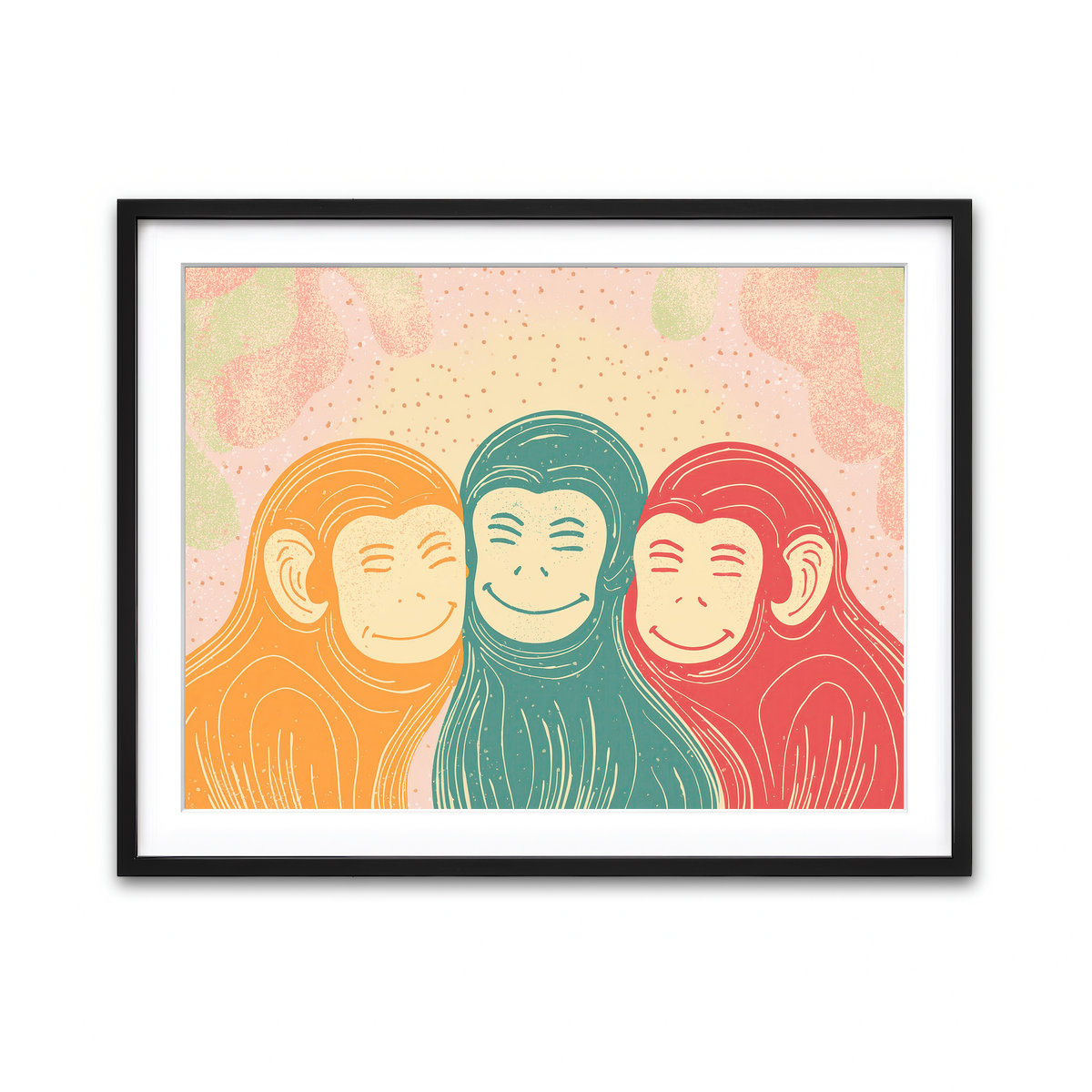 Framed Print 4x3 Black