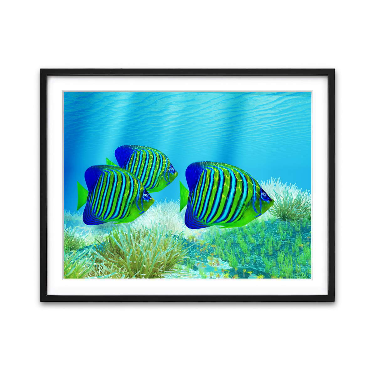Framed Print 4x3 Black