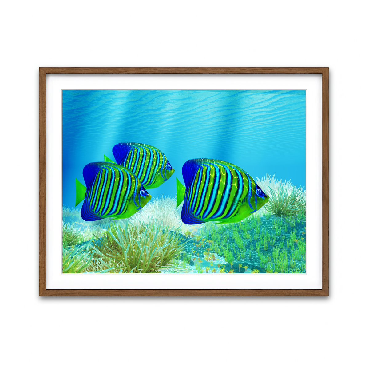 Framed Print 4x3 Walnut