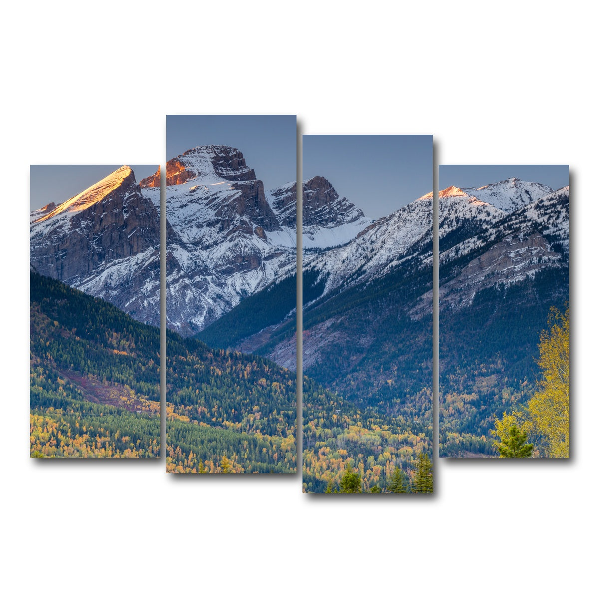AUTO-MOCKUP WHITE | Three Sisters | 4 Piece | Gallery Wrap Canvas | group=4_normal
