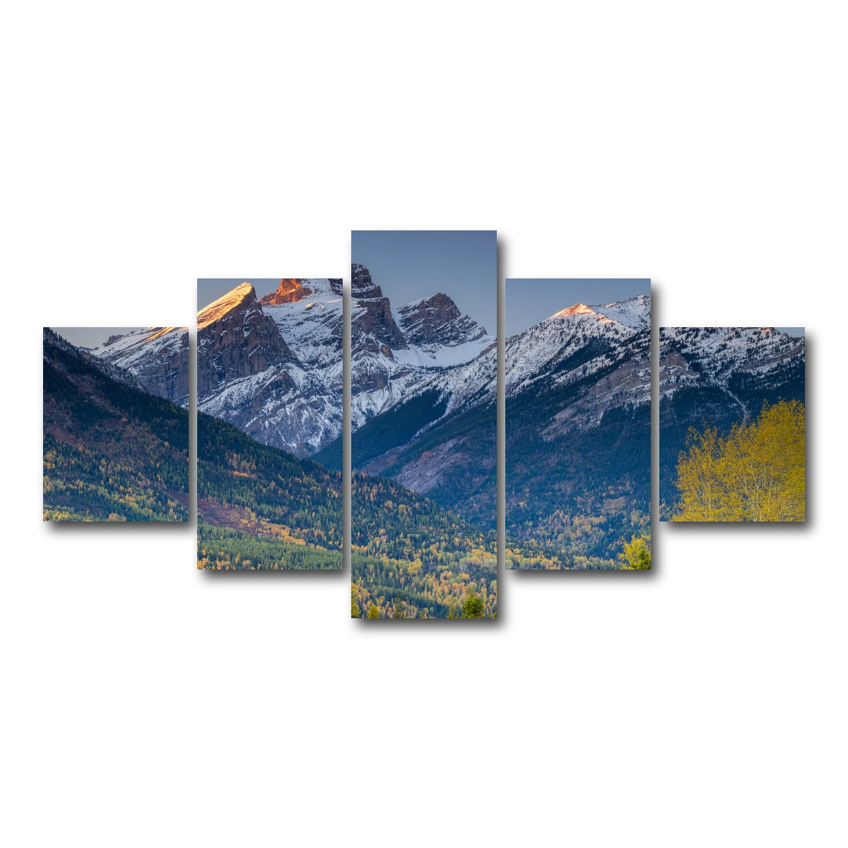 AUTO-MOCKUP WHITE | Three Sisters | 5 Piece | Gallery Wrap Canvas | group=5_short