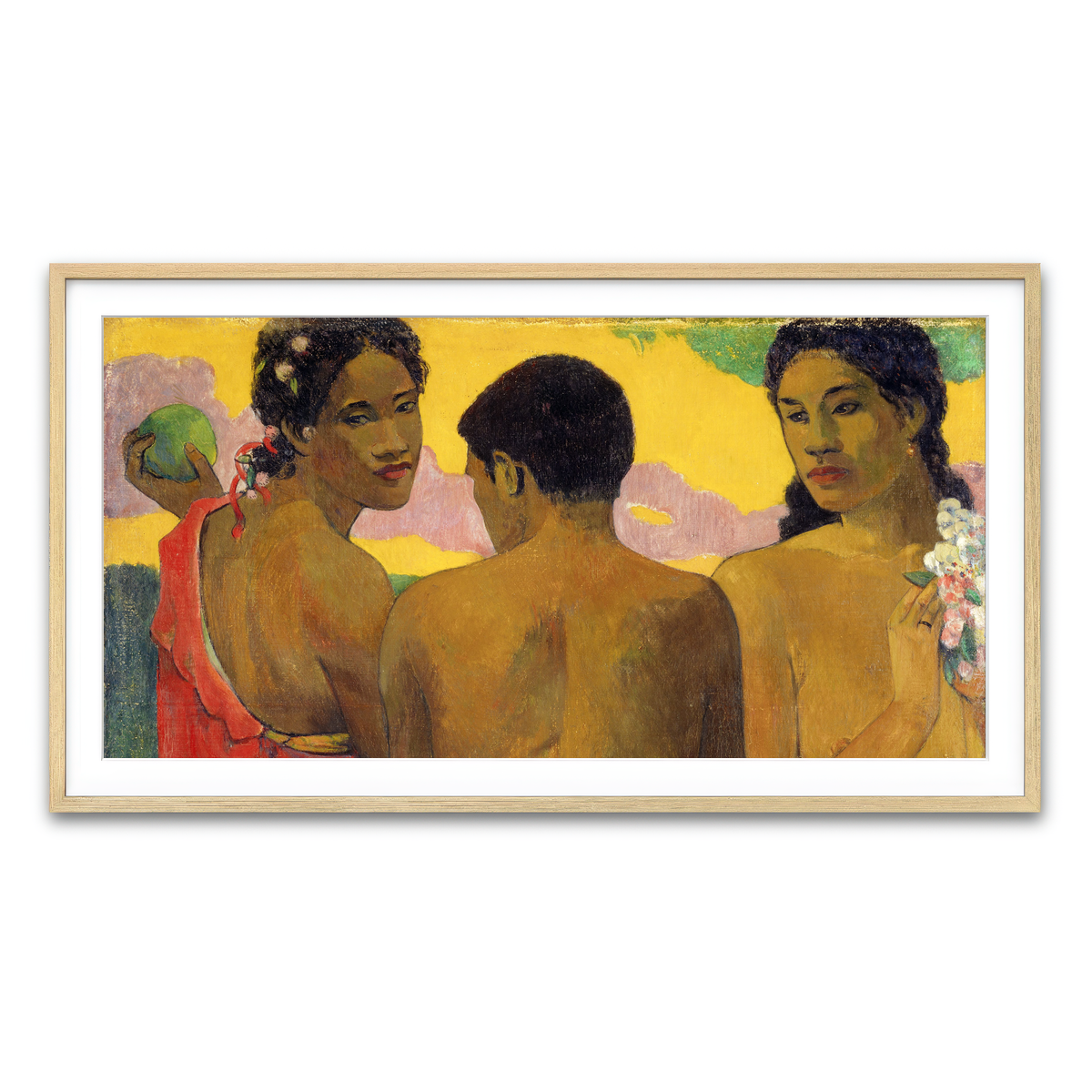 Framed Print 2x1 Natural