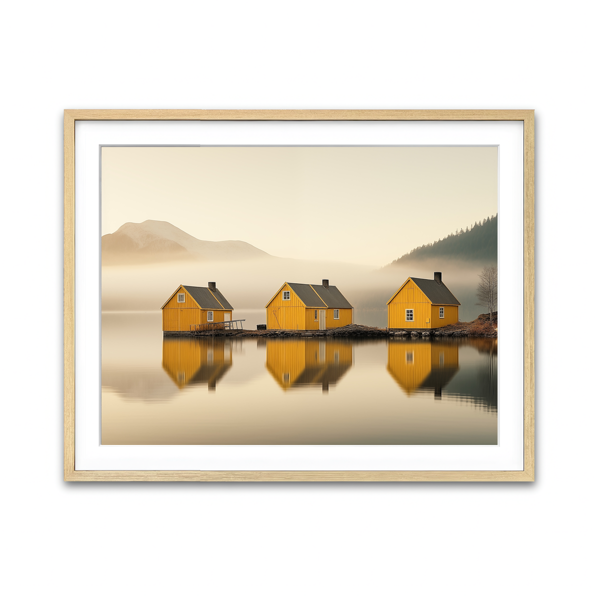 Framed Print 4x3 Natural