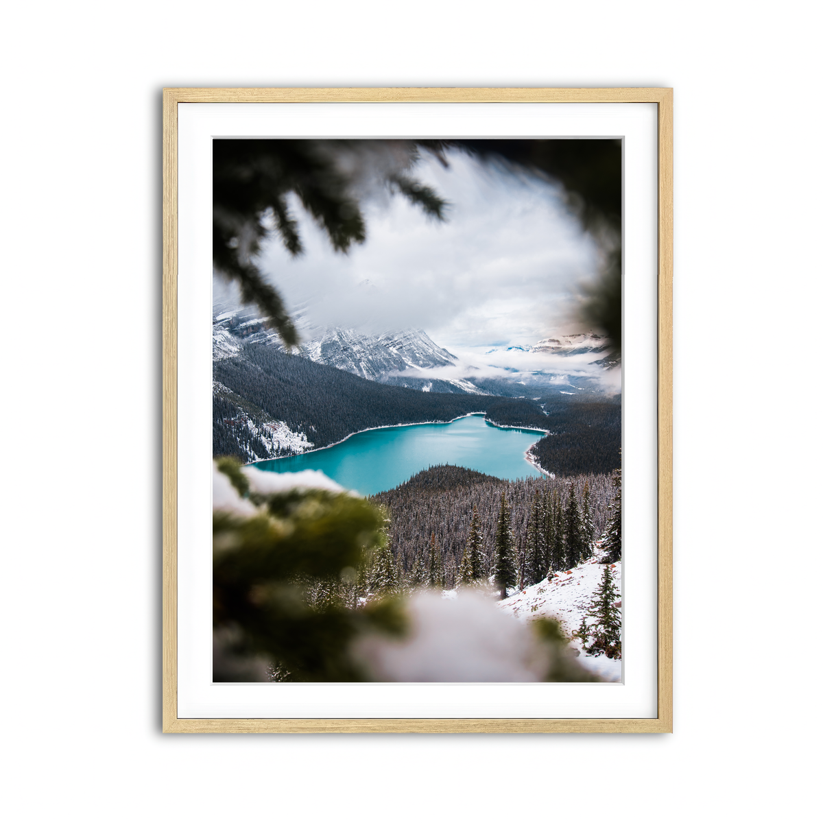 Framed Print 3x4 Natural