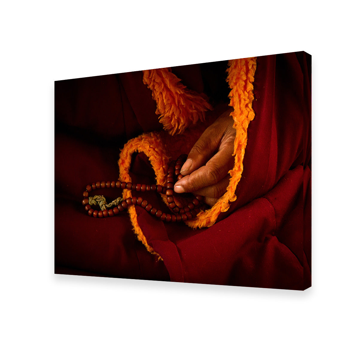 Tibetan Lama Prayer Beads Wall Art