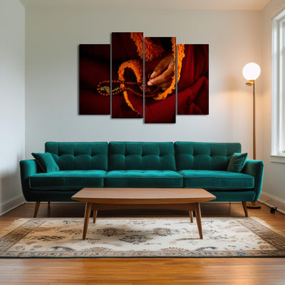 AUTO-MOCKUP ROOM | Tibetan Lama prayer beads