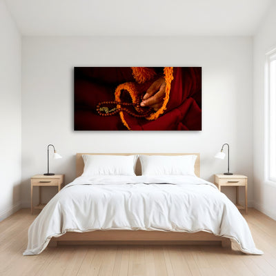 AUTO-MOCKUP ROOM | Tibetan Lama prayer beads