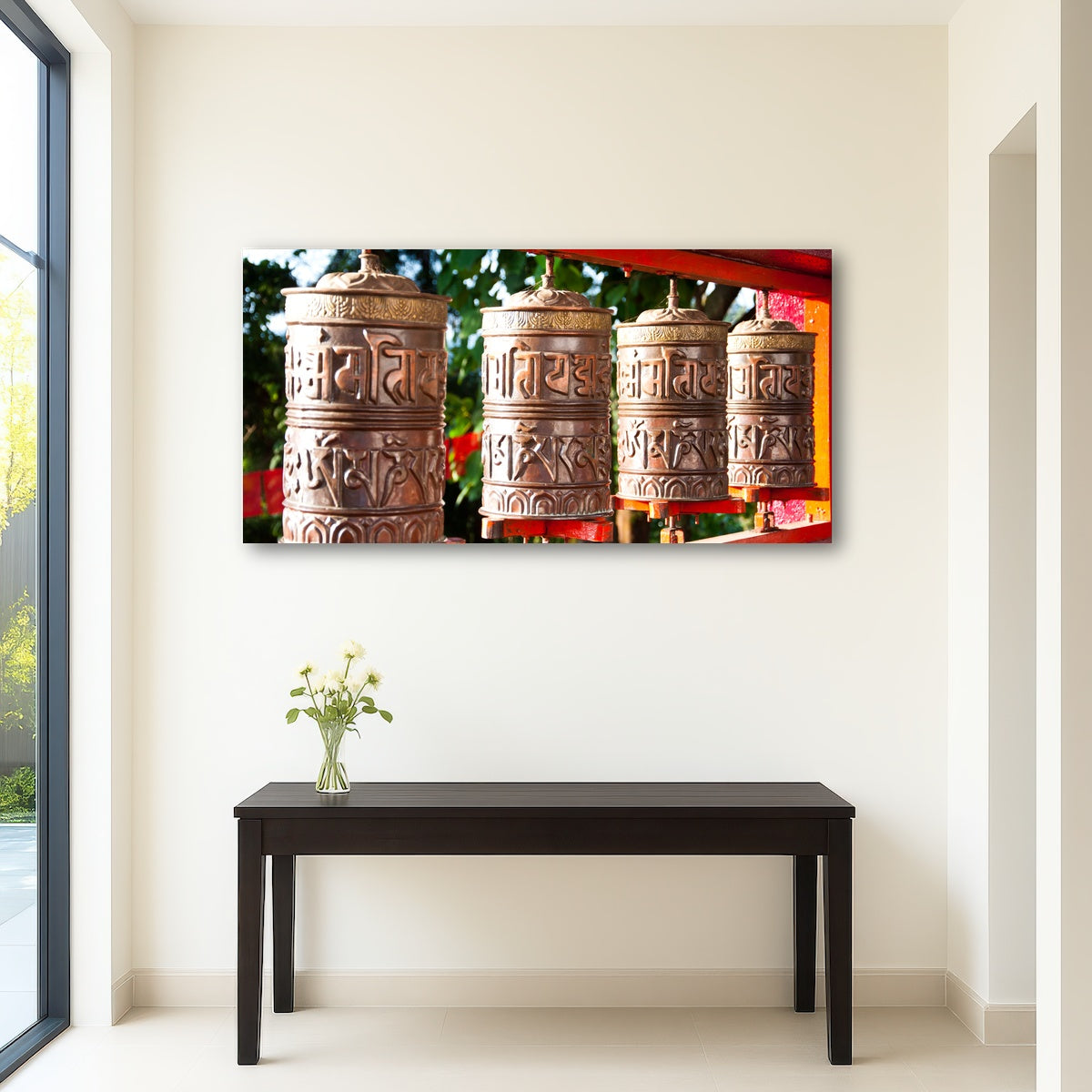 AUTO-MOCKUP ROOM | Tibetan Mantra Wheel